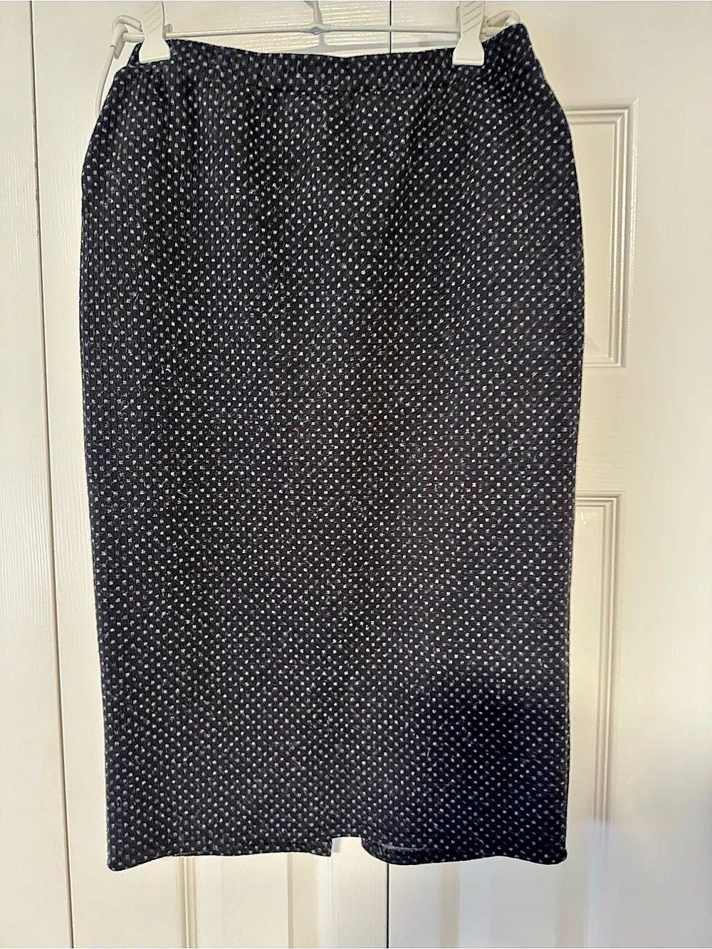Free People Ludlow Knit Pencil Skirt in Black